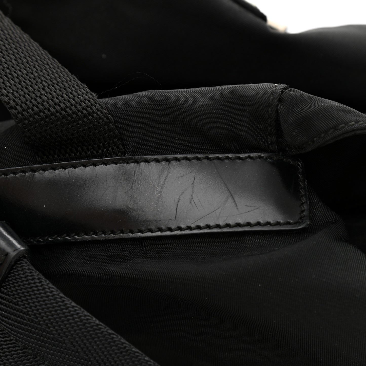 Nylon Vela Medium Backpack Black