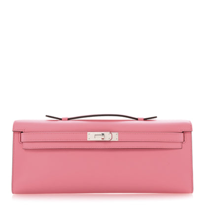Hermes Swift Kelly Cut Clutch Pochette Rose D'Ete 1 of 8