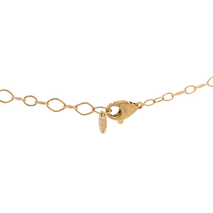 Marco Bicego 18K Yellow Gold Lunaria 5 Leaf Necklace 4 of 5