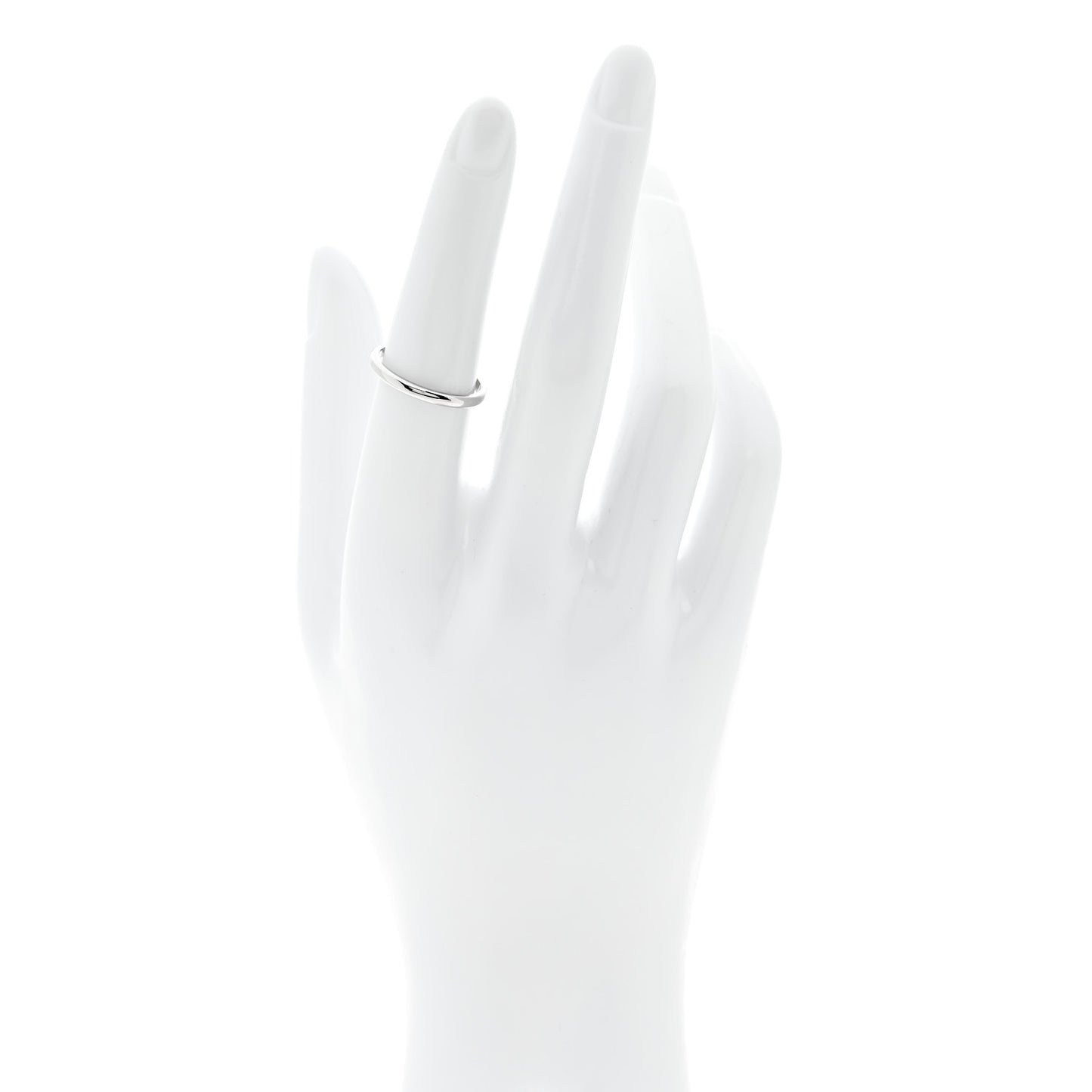 Platinum 2mm 1895 Wedding Band Ring 53 6.5
