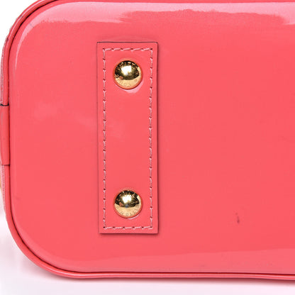 Louis Vuitton Vernis Alma BB Rose Litchi 9 of 13