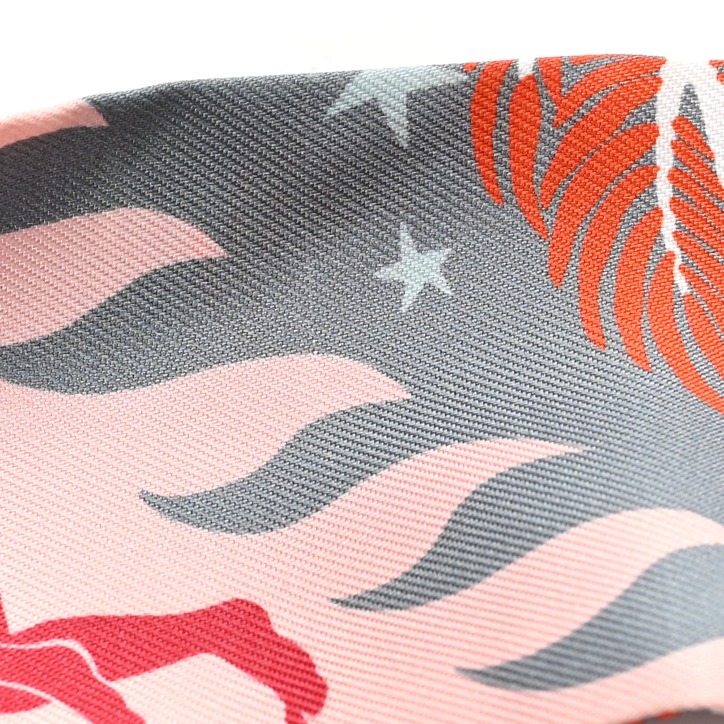 Silk Le Charme D Orphee Twilly Gris Acier Rose Poudre