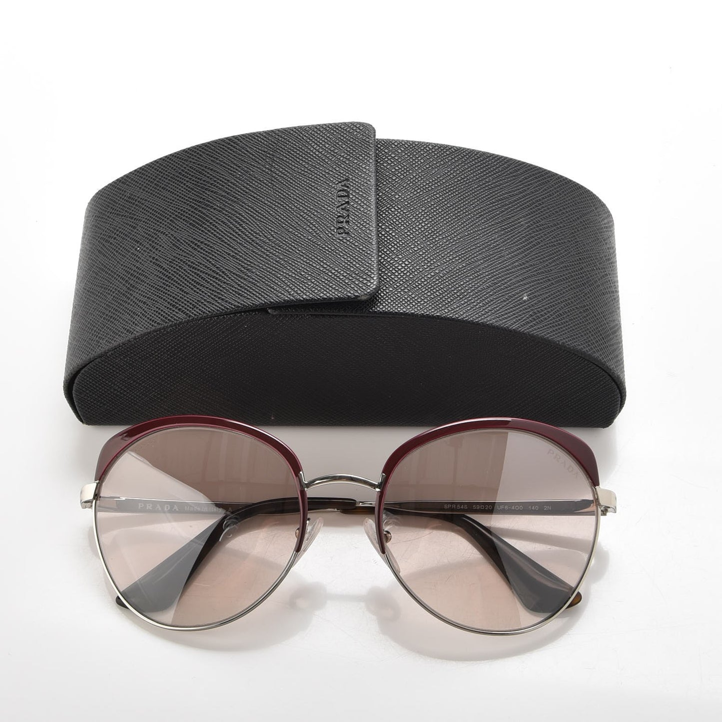 Round Sunglasses SPR 54S Silver