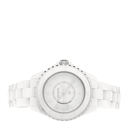 Chanel Stainless Steel Ceramic 33mm J12 Phantom Quartz Watch White 2 of 4