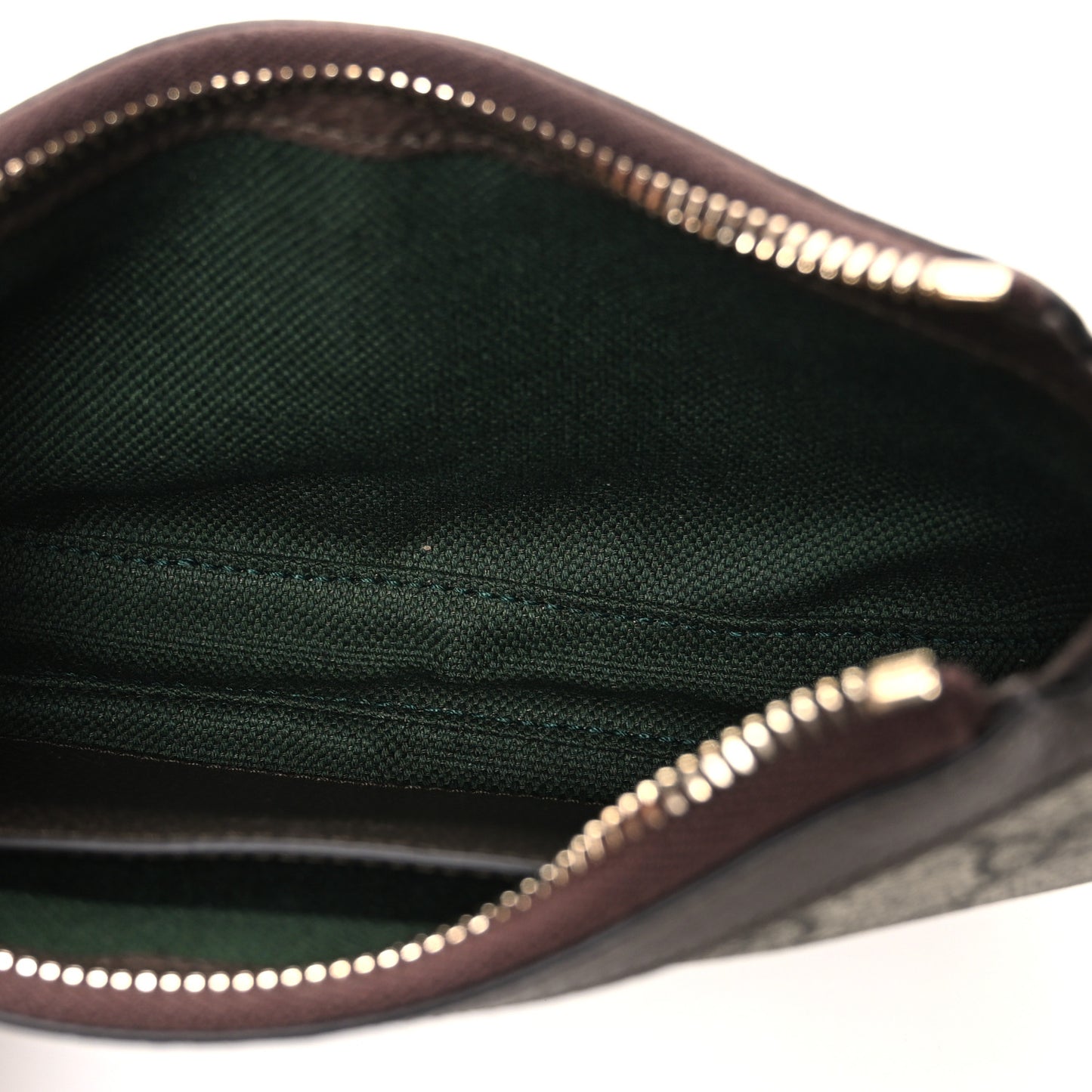 GG Supreme Monogram Textured Dollar Calfskin Web Mini Ophidia Shoulder Bag Beige Ebony New Acero