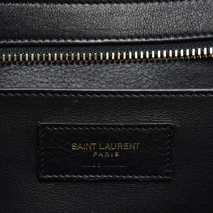 Saint Laurent Calfskin Monogram Baby Downtown Cabas Black 7 of 17