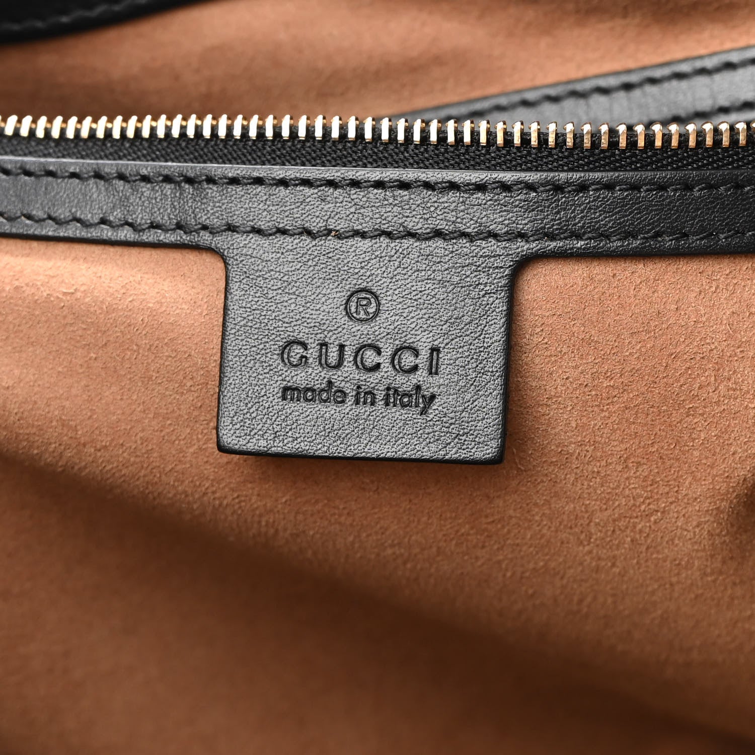 Gucci GG Supreme Monogram Medium Padlock Tote Black 6 of 9