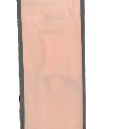 Louis Vuitton Silk Monogram Trunks Bandeau Rose Poudre 3 of 4