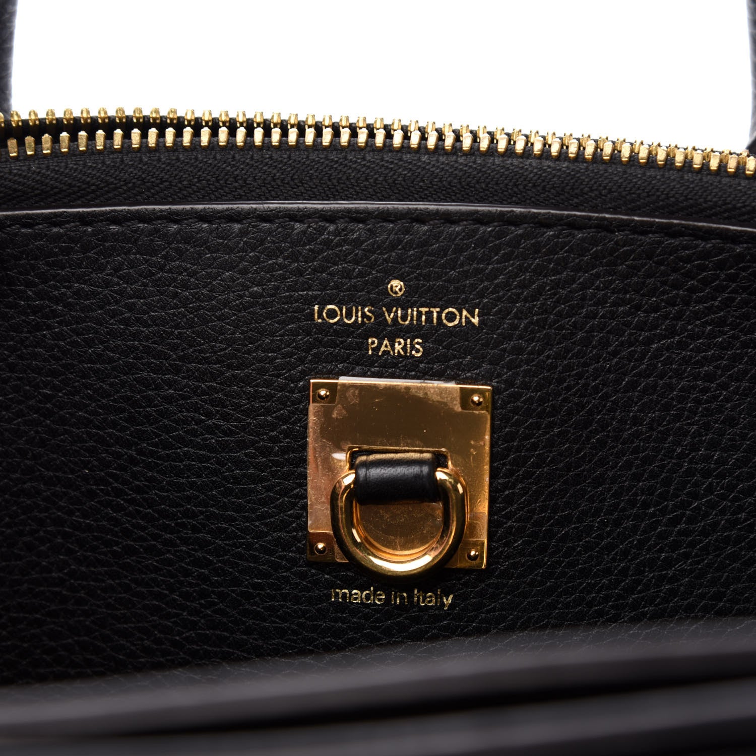 Louis Vuitton Taurillon City Steamer MM Black 8 of 9