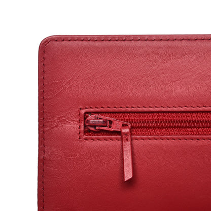 Chanel Caviar Timeless CC Wallet On Chain WOC Dark Pink 8 of 14