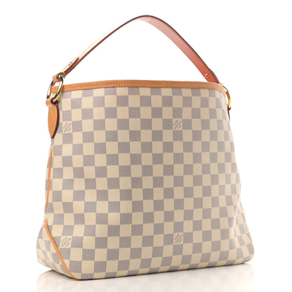 Louis Vuitton Damier Azur Delightful PM Pink 3 of 10