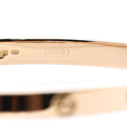 Cartier 18K Yellow Gold LOVE Bracelet 20 5 of 7