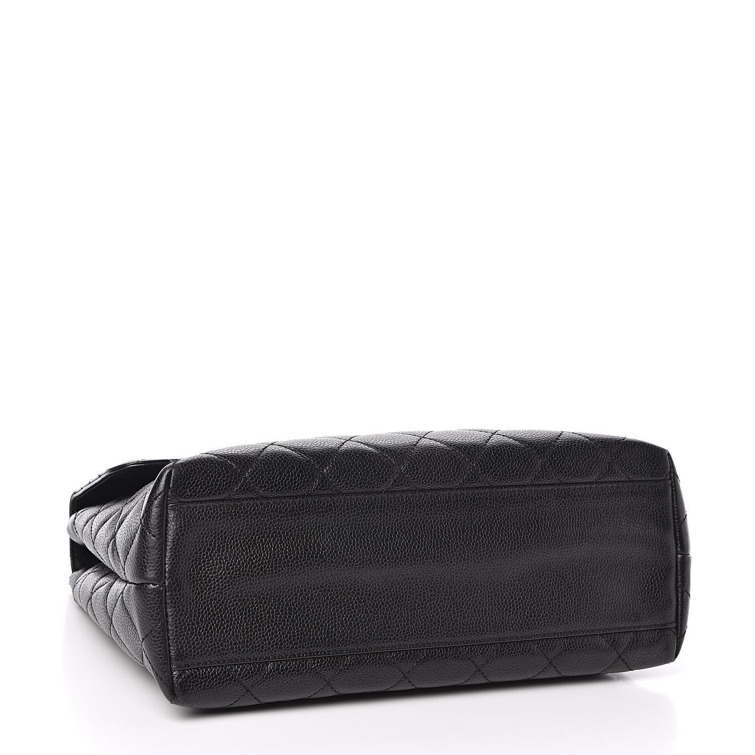 Chanel Caviar Quilted Jumbo Kelly Flap Black 4 of 11