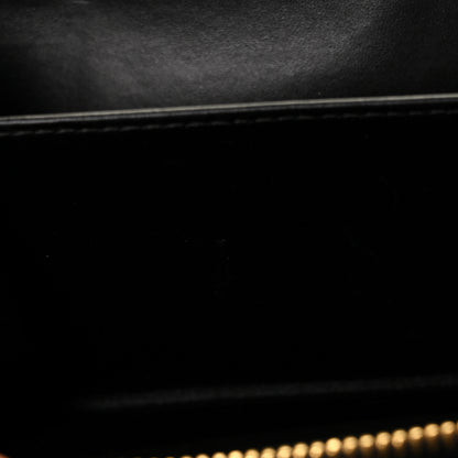 Prada Vitello Move Metal Compact Wallet Black 10 of 10