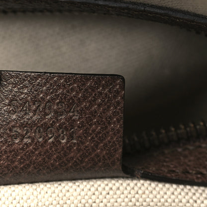 Gucci GG Supreme Monogram Web Medium Ophidia Messenger Bag Brown 7 of 9