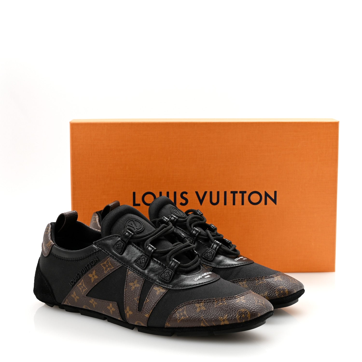 Louis Vuitton Monogram Calfskin Womens LV Sneakerina 40 Black 9 of 9