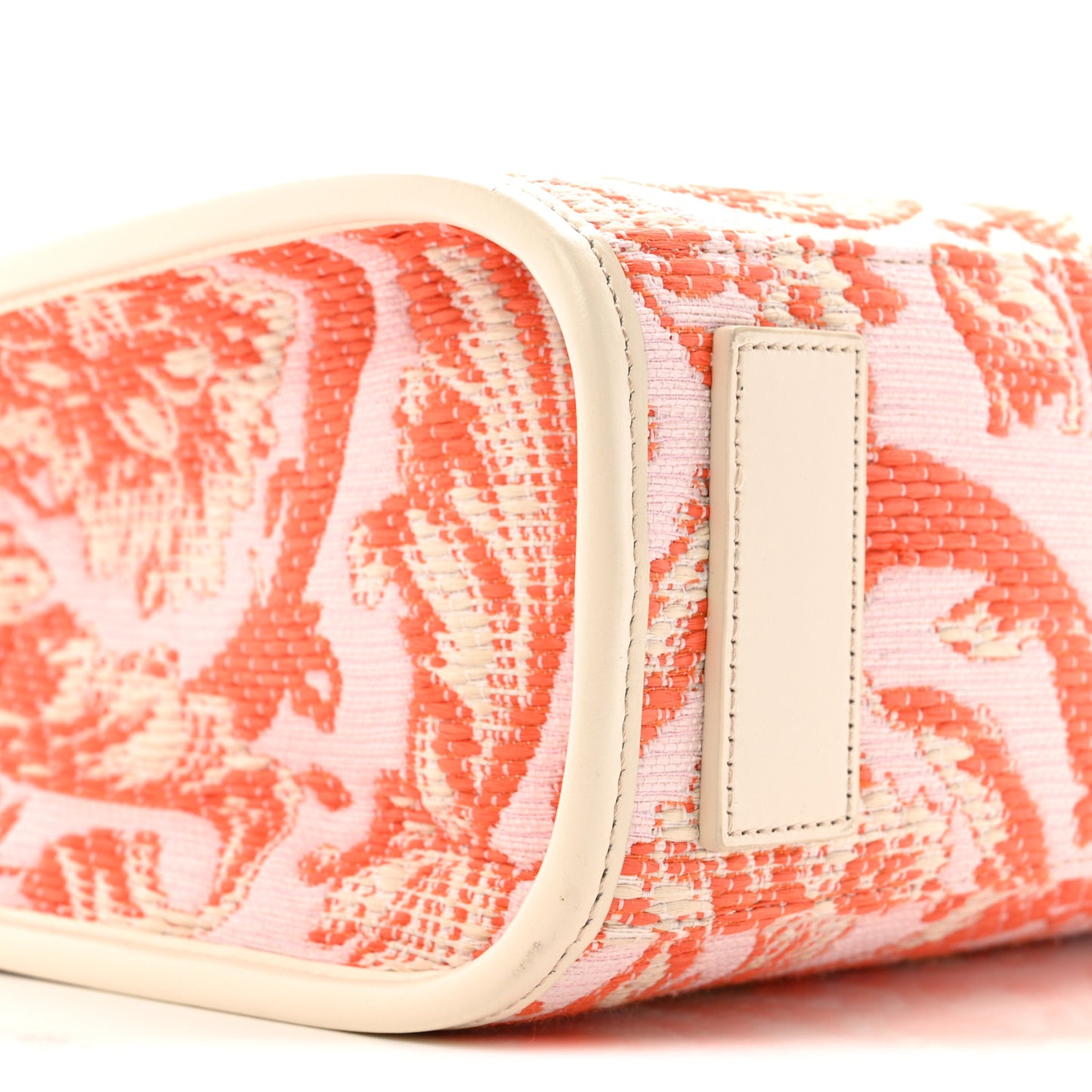 Jacquard Barocco Small Athena Tote White Multicolor