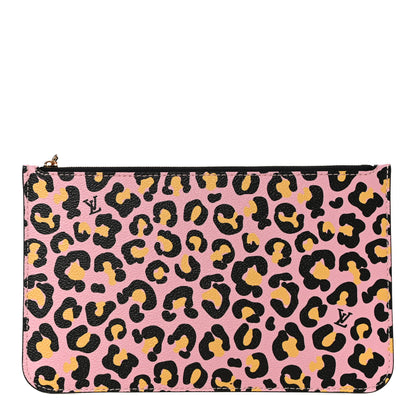 Louis Vuitton Monogram Giant Wild At Heart Neverfull MM Pochette Black 1 of 9