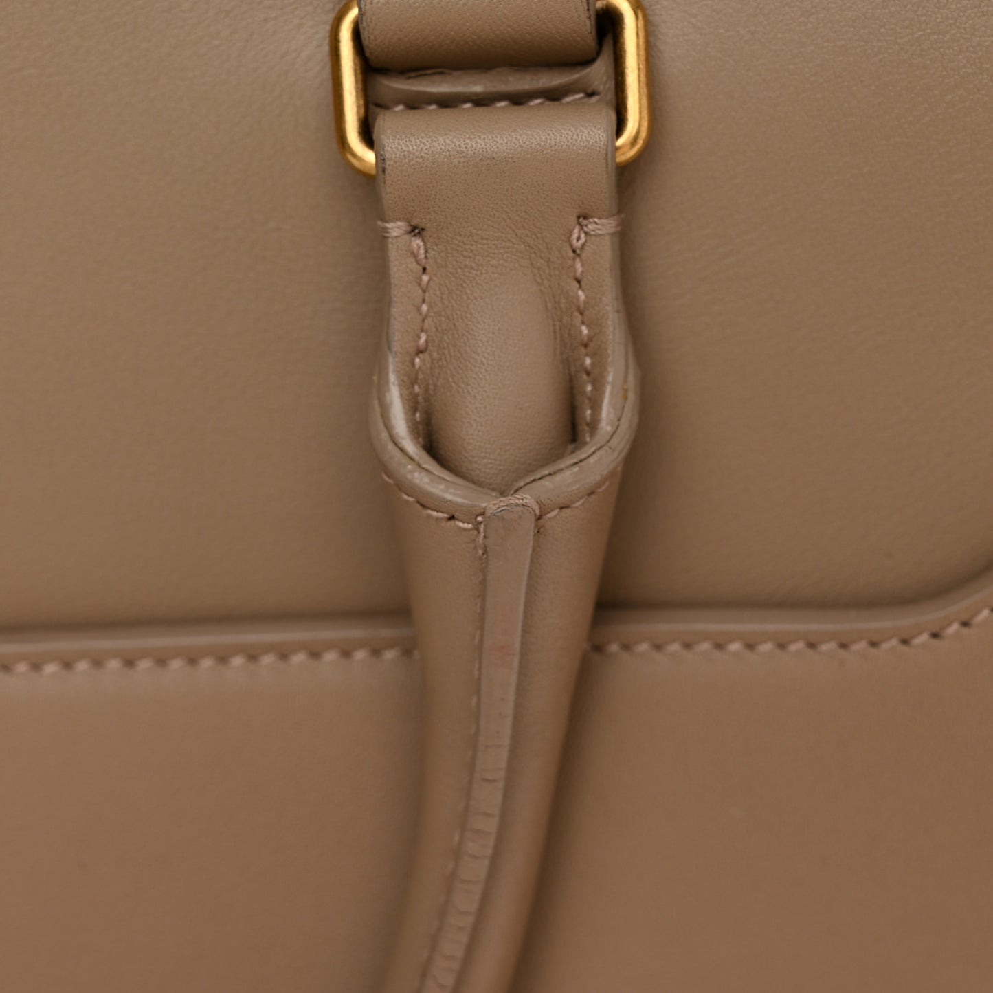 Smooth Calfskin Medium East Side Tote Beige