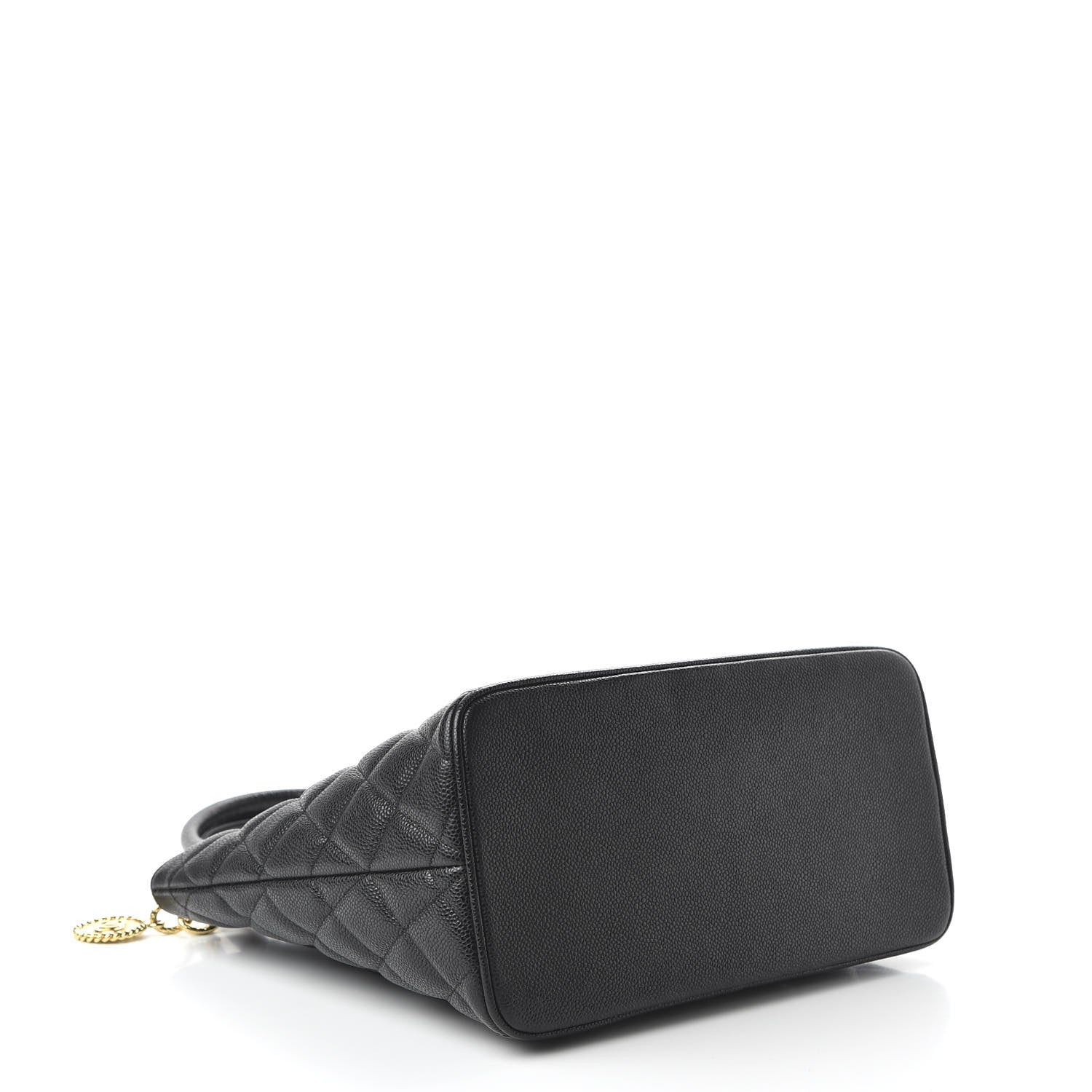 Chanel Caviar Quilted Medallion Tote Black 4 of 10