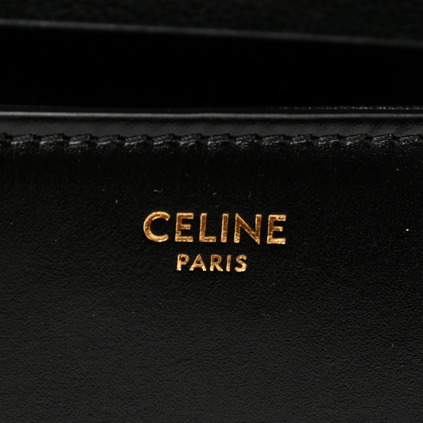 Smooth Calfskin Tassel Belt Bag Black