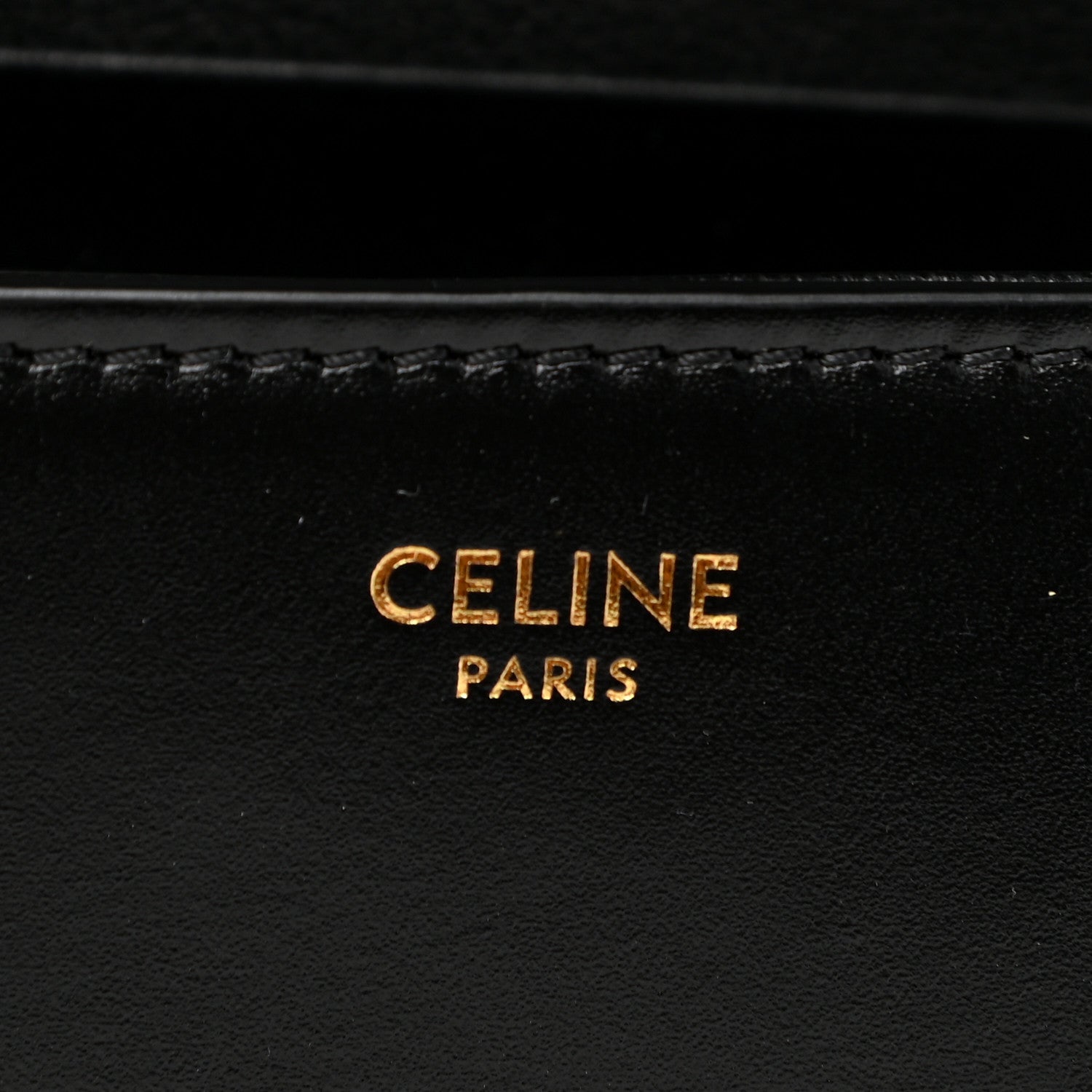 Celine Smooth Calfskin Tassel Belt Bag Black 6 of 9