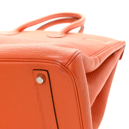 Hermes Togo Birkin 35 Orange 11 of 21