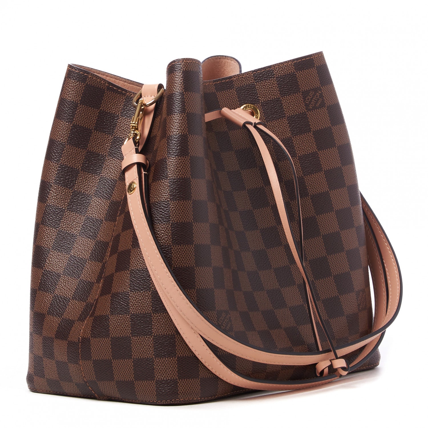 Louis Vuitton Damier Ebene Neonoe MM Venus Pink 3 of 7