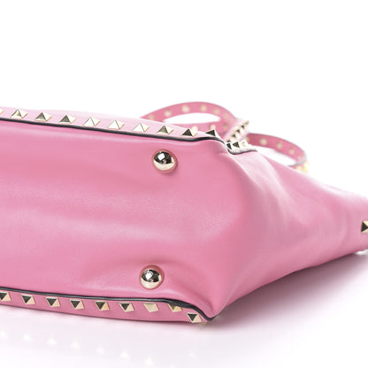 Valentino Garavani Vitello Small Rockstud Tote Ninphea 8 of 8