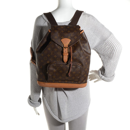 Louis Vuitton Monogram Montsouris GM Backpack 2 of 7