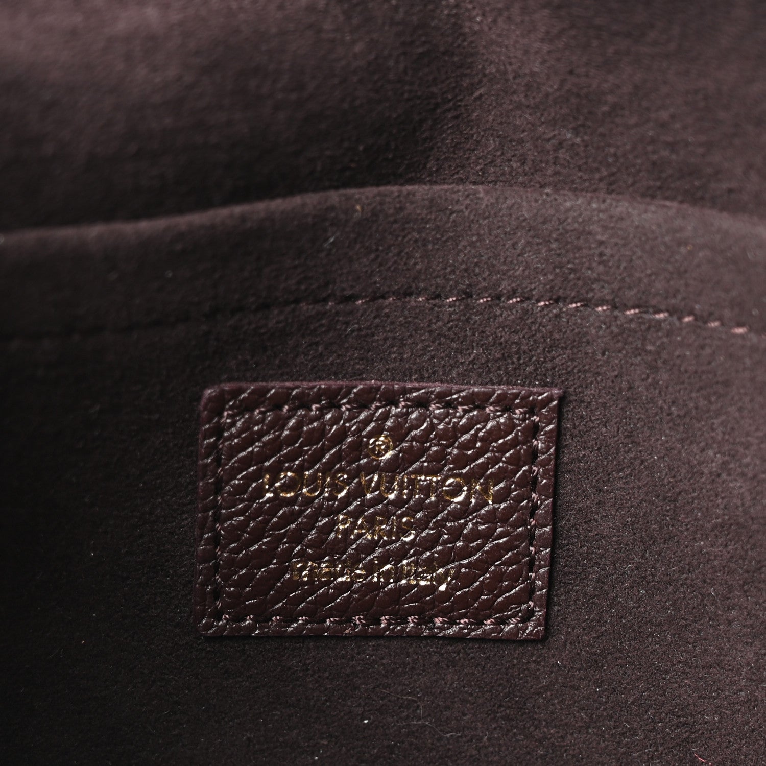 Louis Vuitton Empreinte Pochette Felicie Chain Wallet Chocolate 8 of 12