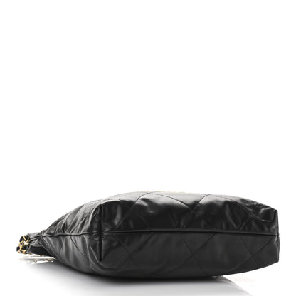 Chanel Calfskin Quilted Small Chanel 22 Black 5 of 12
