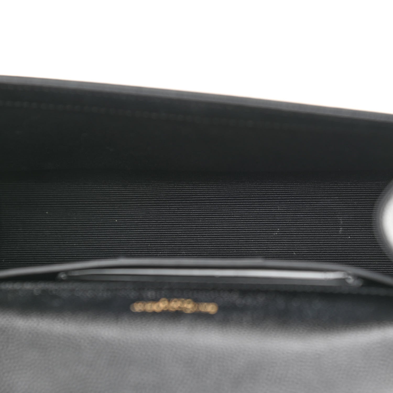 Saint Laurent Grain De Poudre Small Monogram Kate Satchel Black 5 of 12