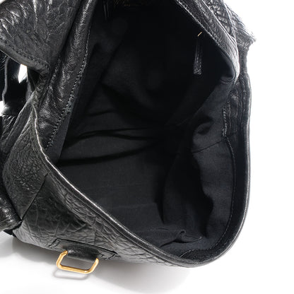 Saint Laurent Leather Medium Besace Flap Black 5 of 7