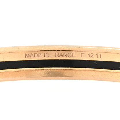 Hermes Enamel Uni Bangle 70 White 3 of 3