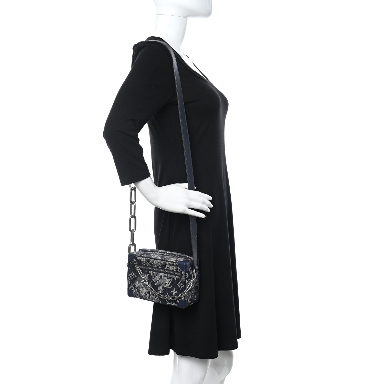 Louis Vuitton Monogram Tapestry Mini Soft Trunk 2 of 11