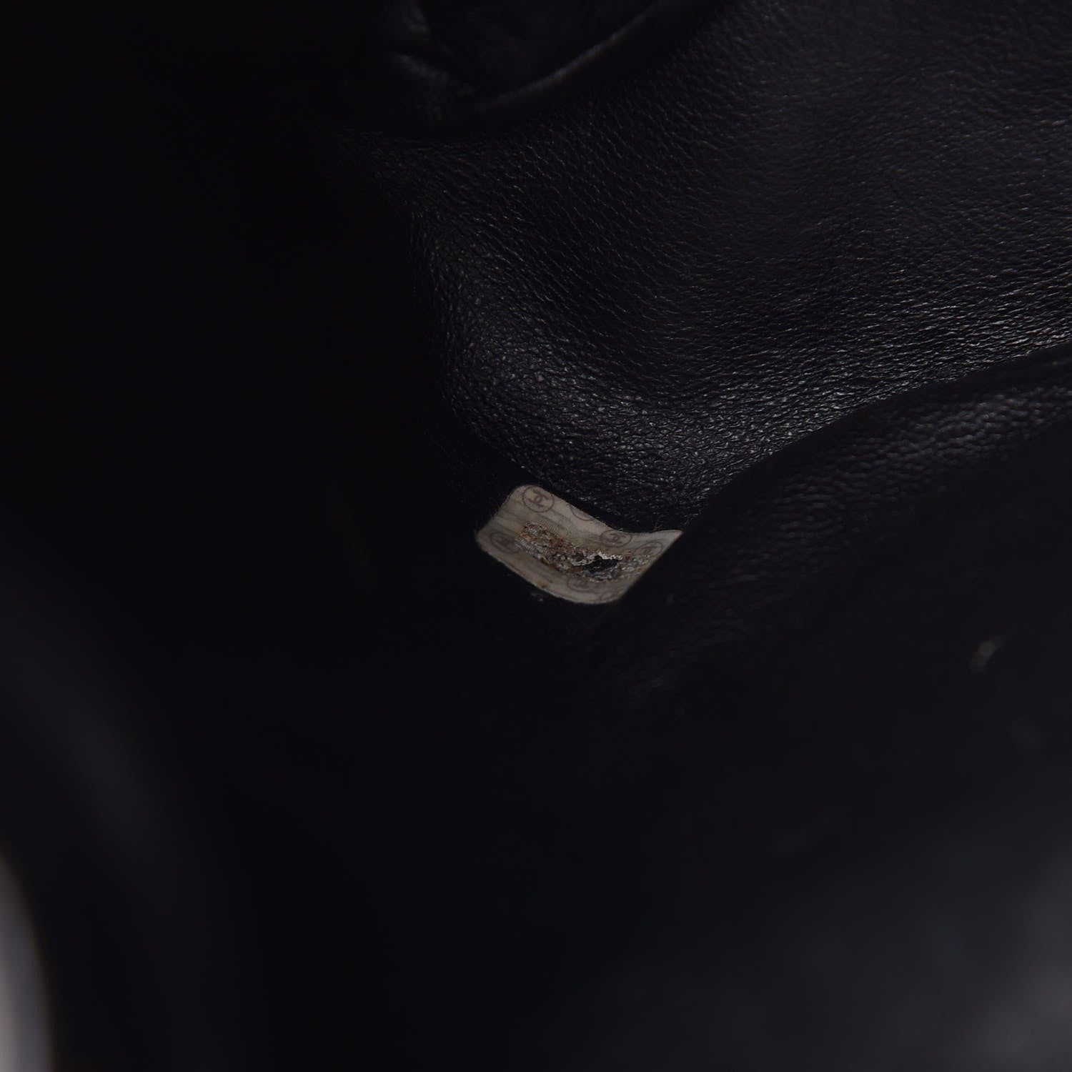 Chanel Lambskin Quilted Drawstring Backpack Black 8 of 10