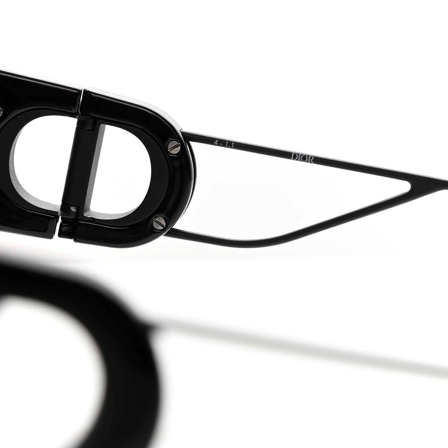 Christian Dior Rectangular 30 Montaigne 1 Sunglasses Black 5 of 8