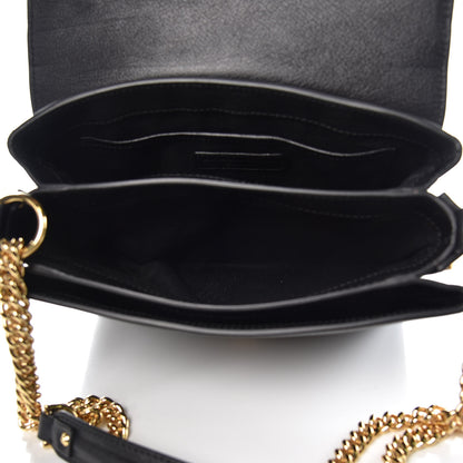 Alexander McQueen Grained Calfskin Twin Skull Crossbody Black 5 of 11