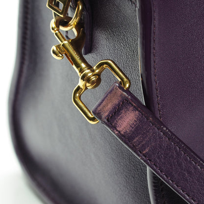 Saint Laurent Calfskin Small Monogram Cabas Purple 6 of 10