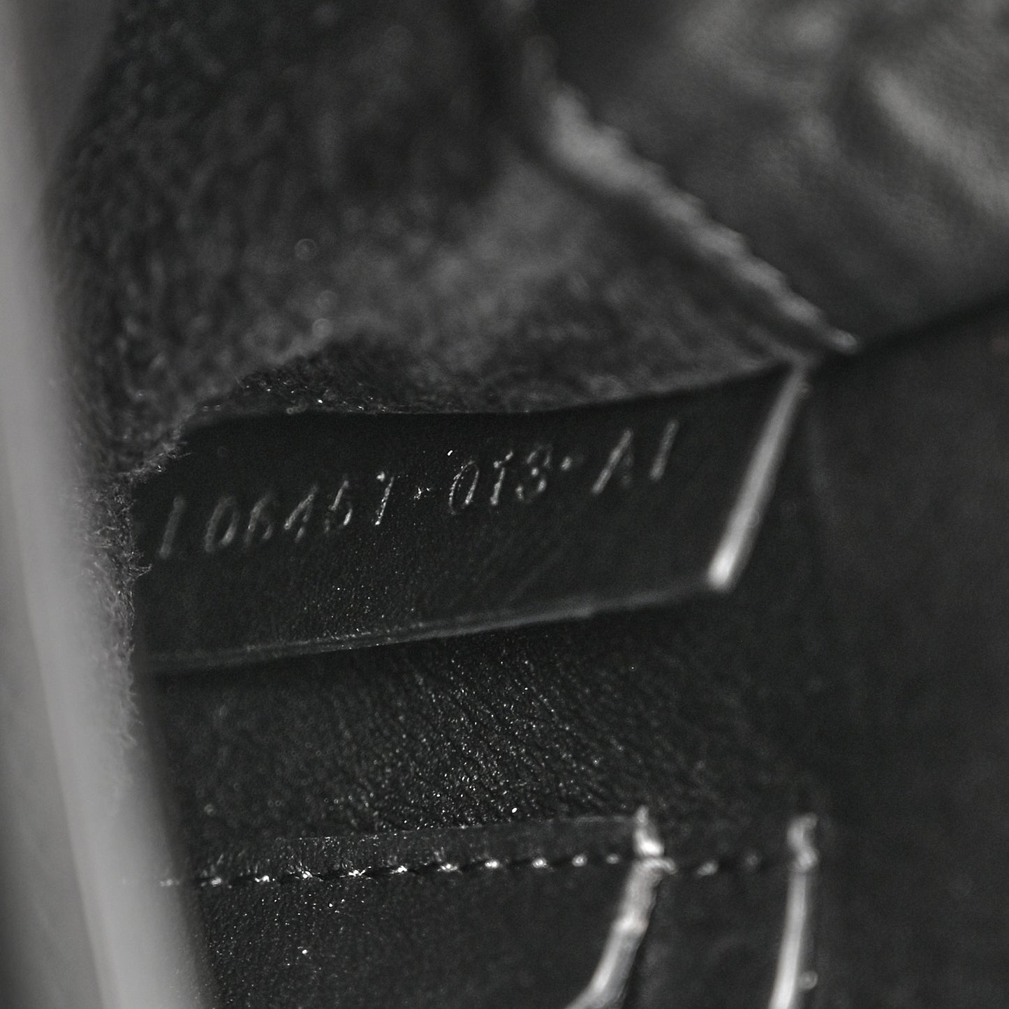 Calfskin Icon Disco Bag Black