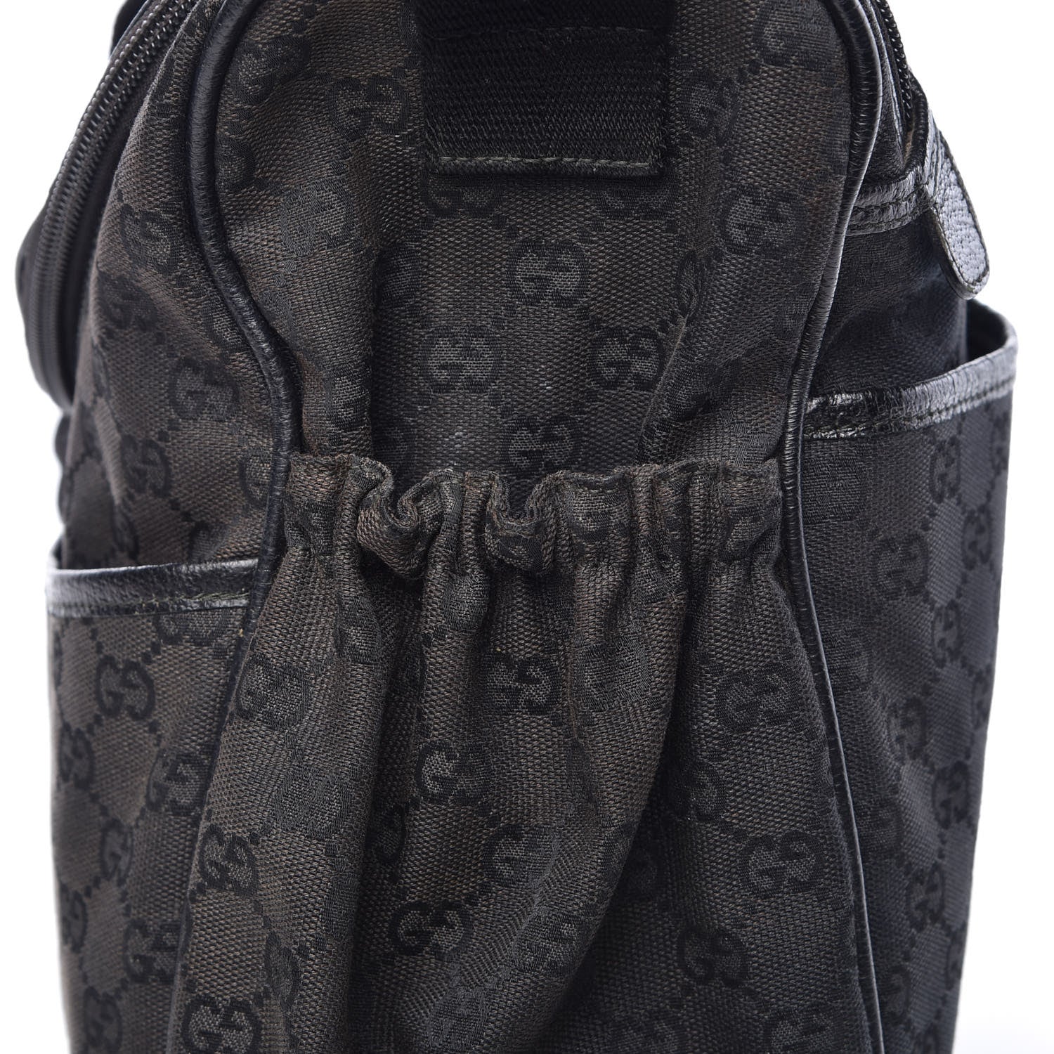 Gucci Monogram Large Diaper Bag Black 18 of 22