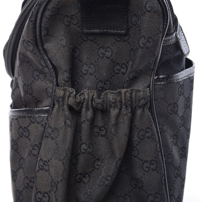 Gucci Monogram Large Diaper Bag Black 18 of 22