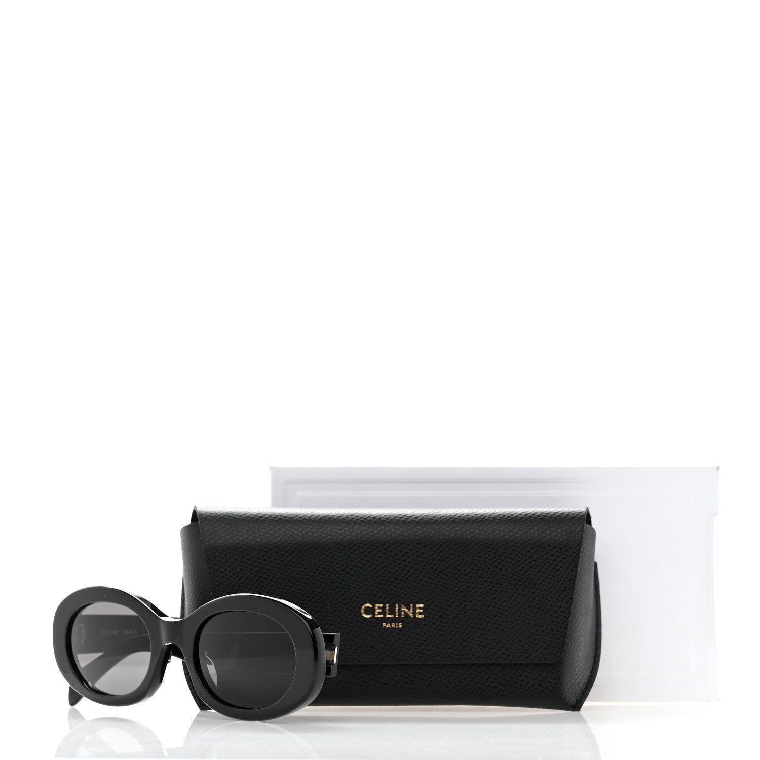 Celine Acetate Triomphe 01 Sunglasses CL 40194U Black 7 of 7