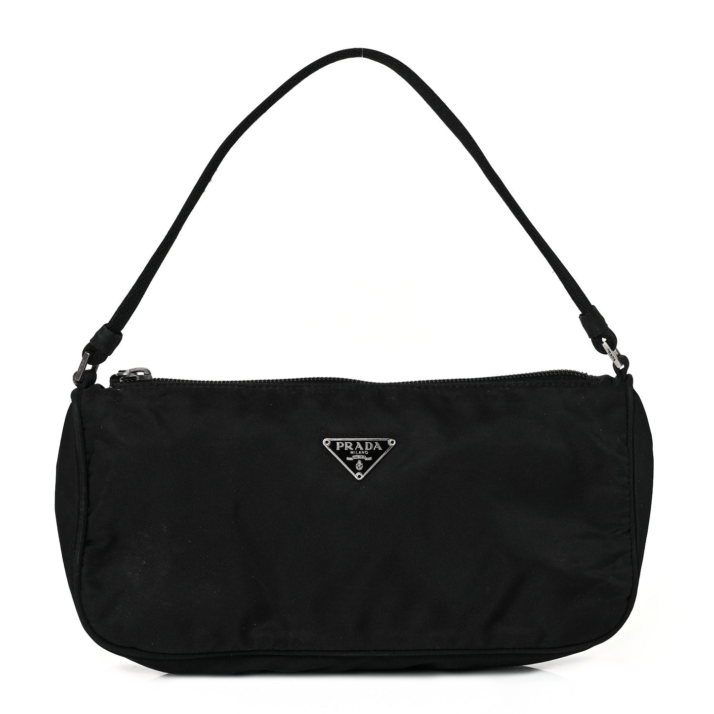 Tessuto Nylon Pochette Bag Black
