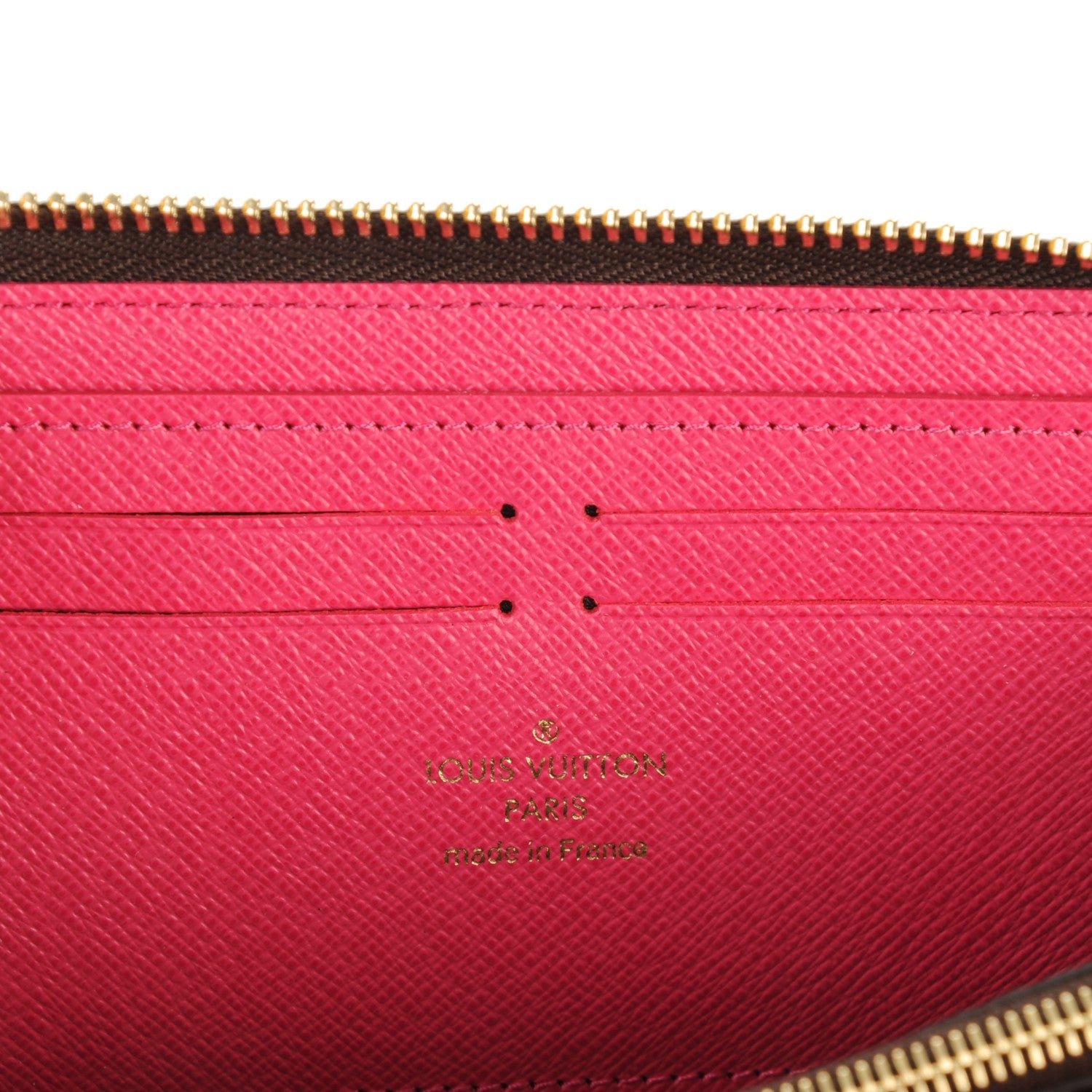 Louis Vuitton Monogram Clemence Wallet Hot Pink 6 of 7