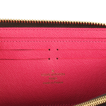 Louis Vuitton Monogram Clemence Wallet Hot Pink 6 of 7