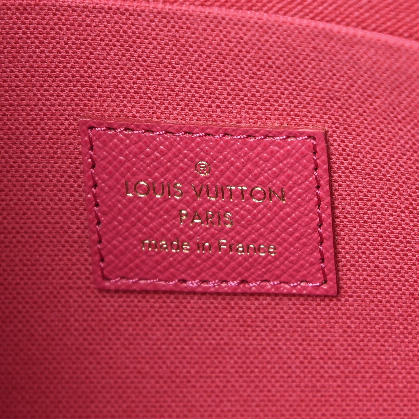 Monogram LV Love Lock Pochette Felicie Chain Wallet