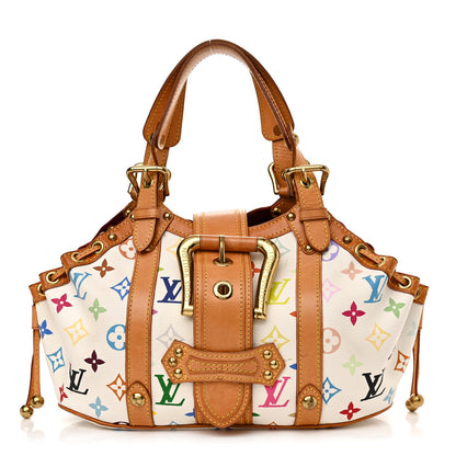 Louis Vuitton Monogram Multicolor Theda GM White 1 of 10