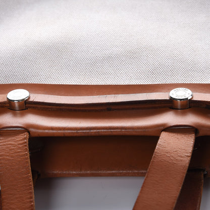 Hermes Toile Vache Hunter Herbag Cabas MM Natural 6 of 19